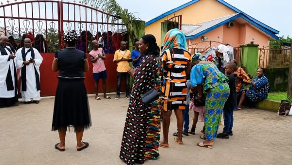 Flood Submerges Church In Rivers, Forces Congregants Outdoors
