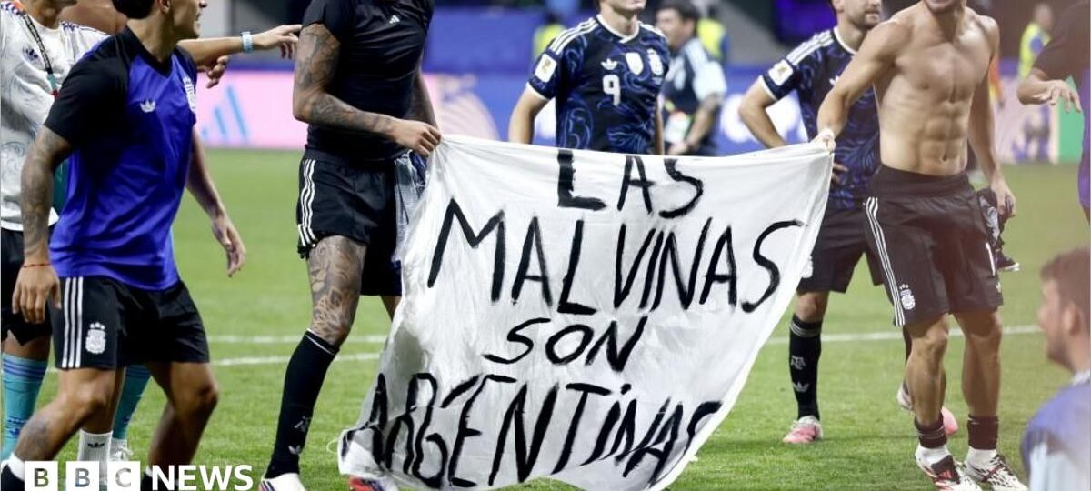World Cup might not be ours but Falklands definitely are, says No 10