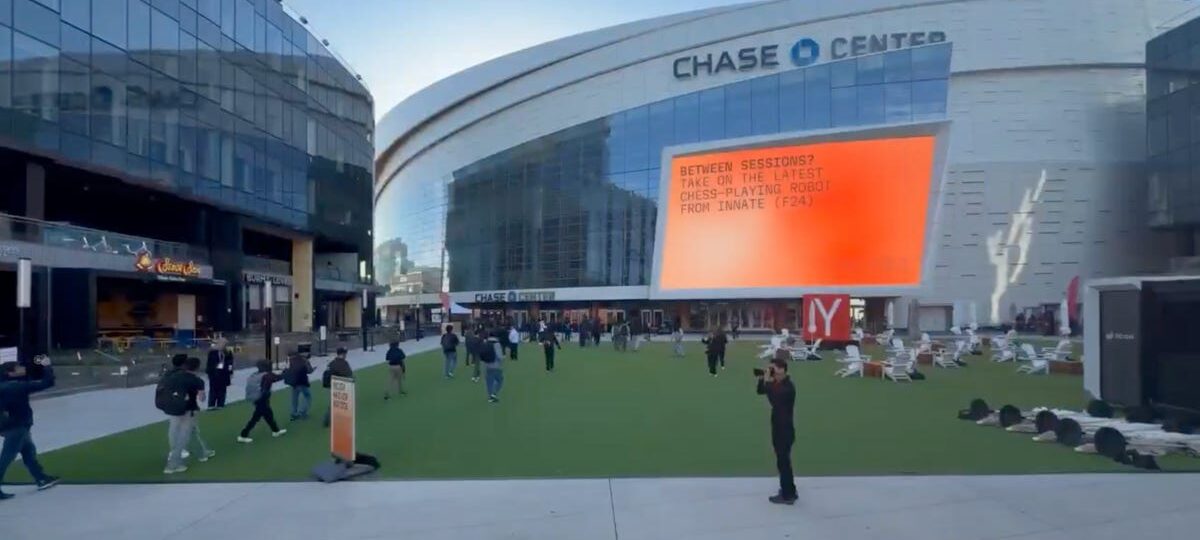 Y Combinator turned a sports arena into AI's biggest pep rally