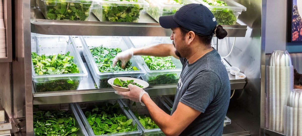 Salad bowl chains are flexing that they don't serve iceberg lettuce anyway
