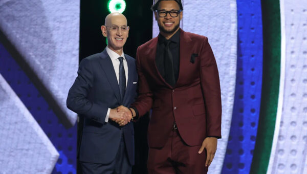 Nets' Joshua Jefferson reacts to his NBA summer league debut