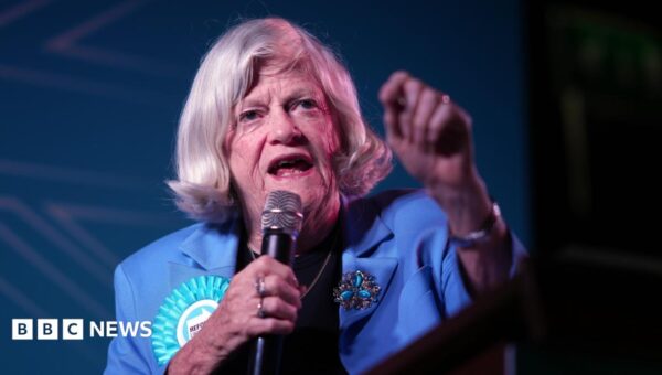 Man arrested on suspicion of murder of Ann Widdecombe, police say