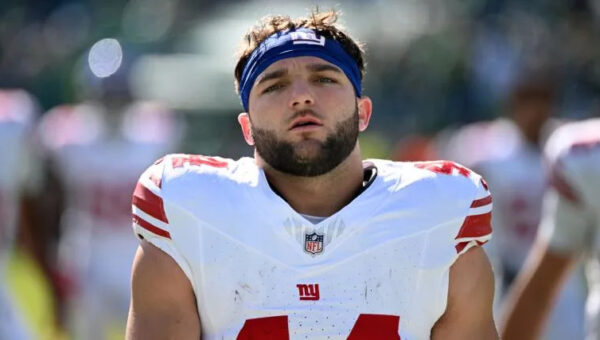 Giants’ Cam Skattebo breaks silence on backflips, injury risk
