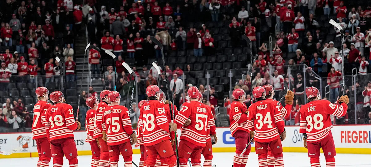 Detroit Red Wings schedule for 2026-27 season in 84-game slate