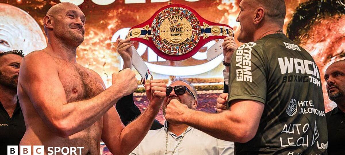 'I'm Mr Slim now' - Fury lighter than opponent for only fourth time