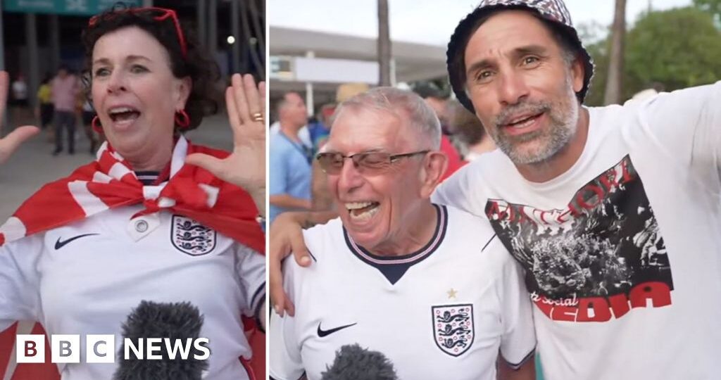 'A 10-goal thriller': England fans react to 6-4 win over France
