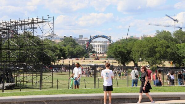 I visited Washington, DC, for the first time. The capital felt like one big construction site.