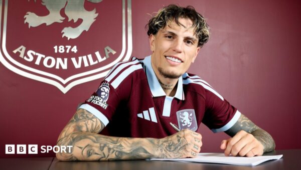 Garnacho joins Villa on loan from Chelsea