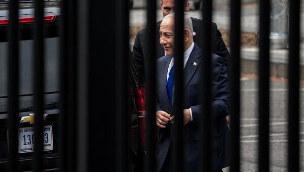 Netanyahu At White House For First Trump Talks During Iran War