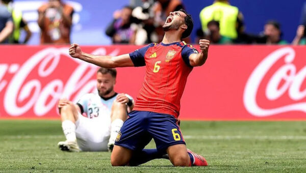 Merino the unlikely hero again – as Spain wait for Lamine Yamal show