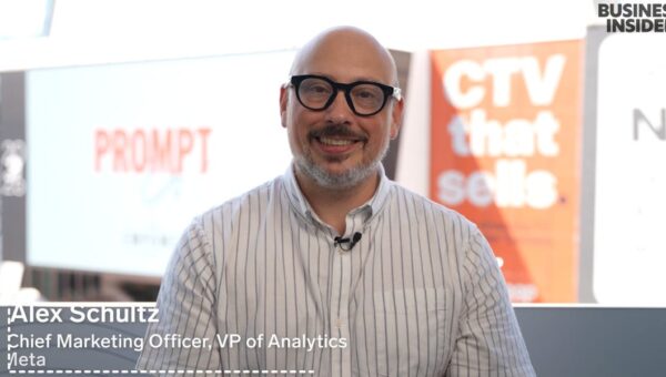 CMOs need to show results, but they also need inspire their brand and teams, says Meta's Alex Schultz
