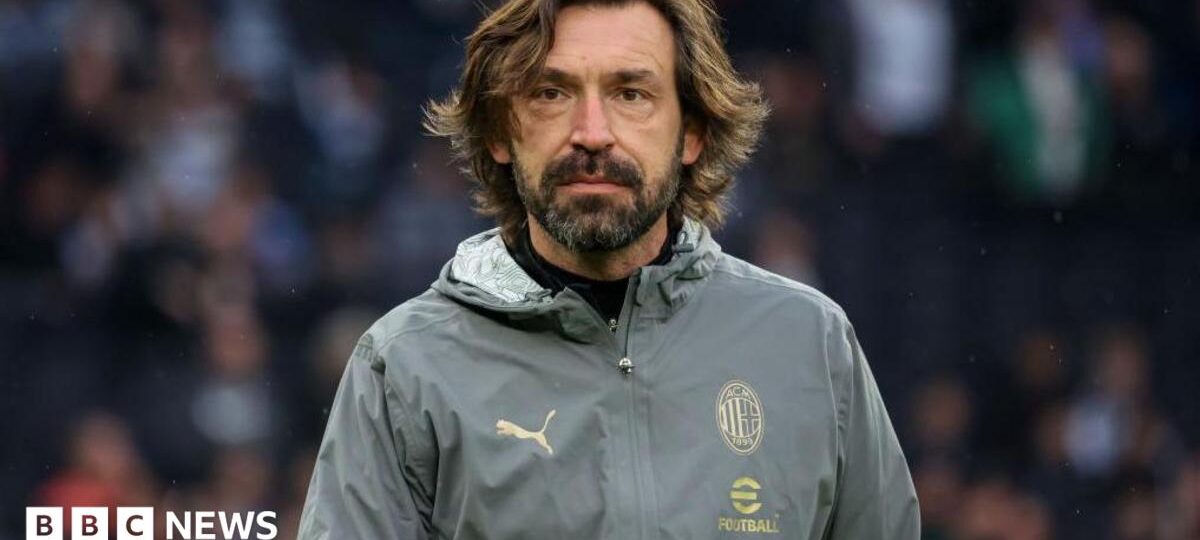 Pirlo out of Italy football top job after backlash over Russian betting firm links