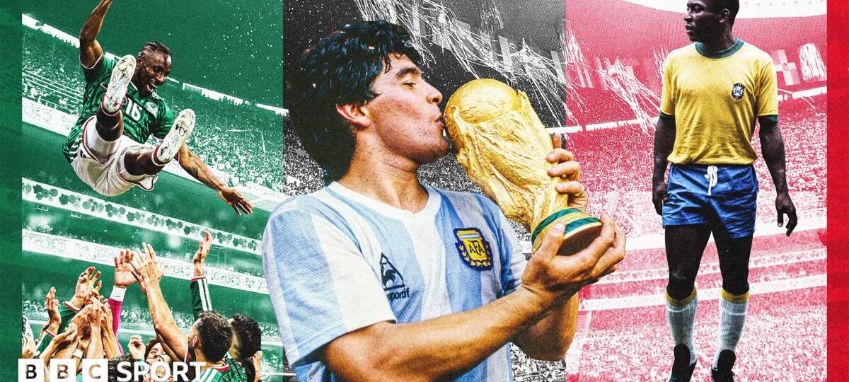 England enter the Azteca - where football kings are crowned