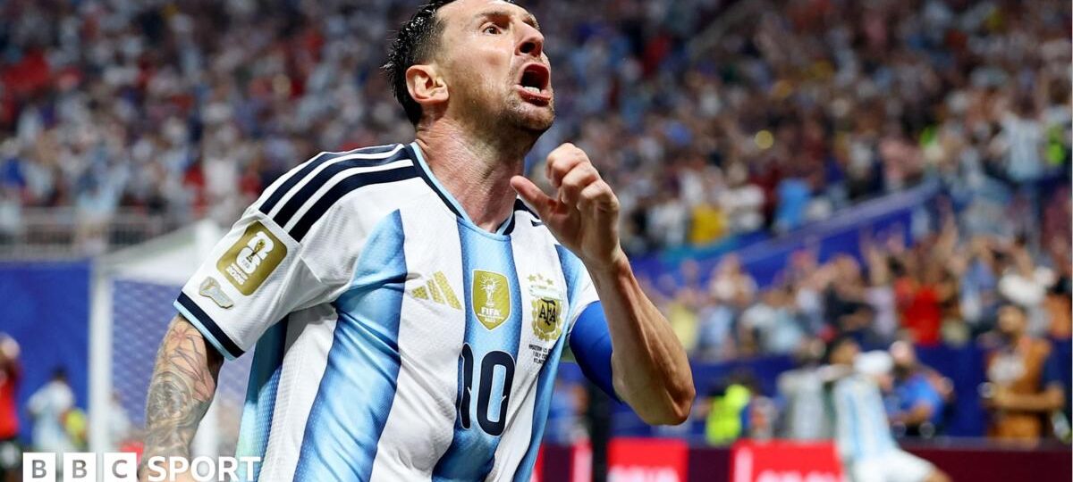 Tears of relief? Messi adds another incredible chapter to World Cup career