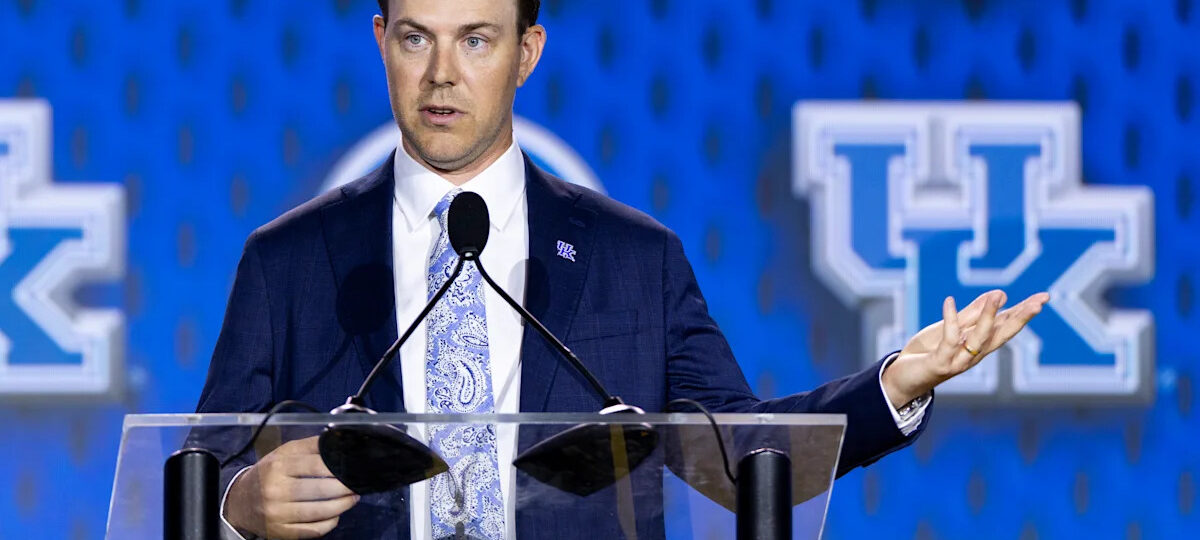 New Kentucky head football coach Will Stein confidently believes Wildcats will win 'because of me'