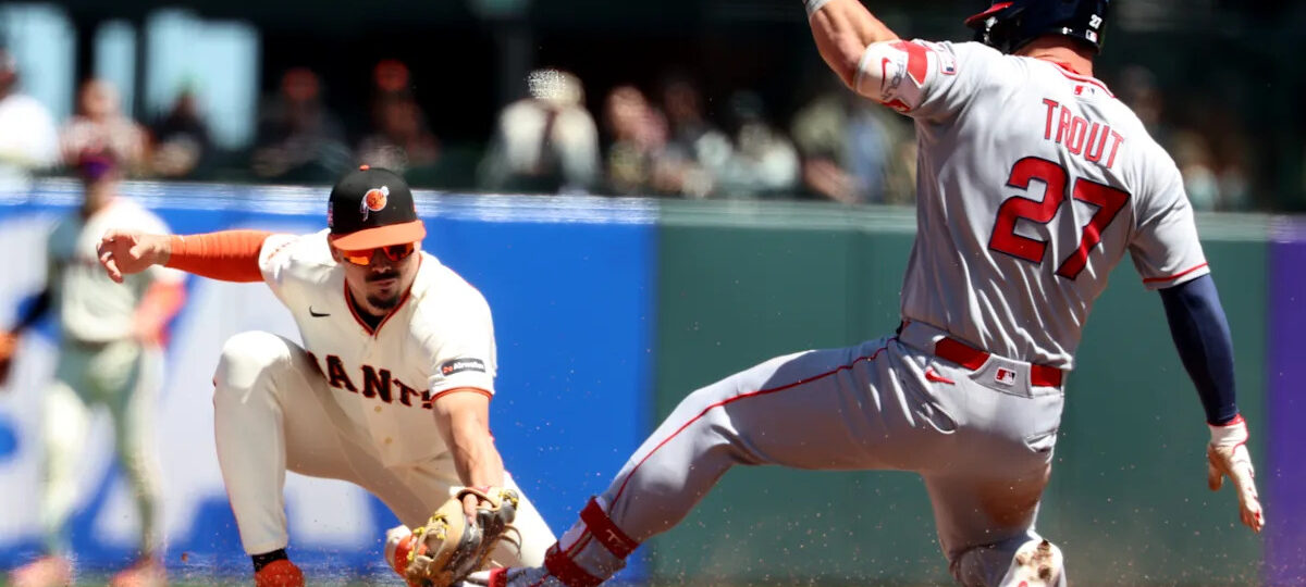 Trout's 1st 4-hit game since the 2021 season powers the Angels to a 4-3 win over the Giants