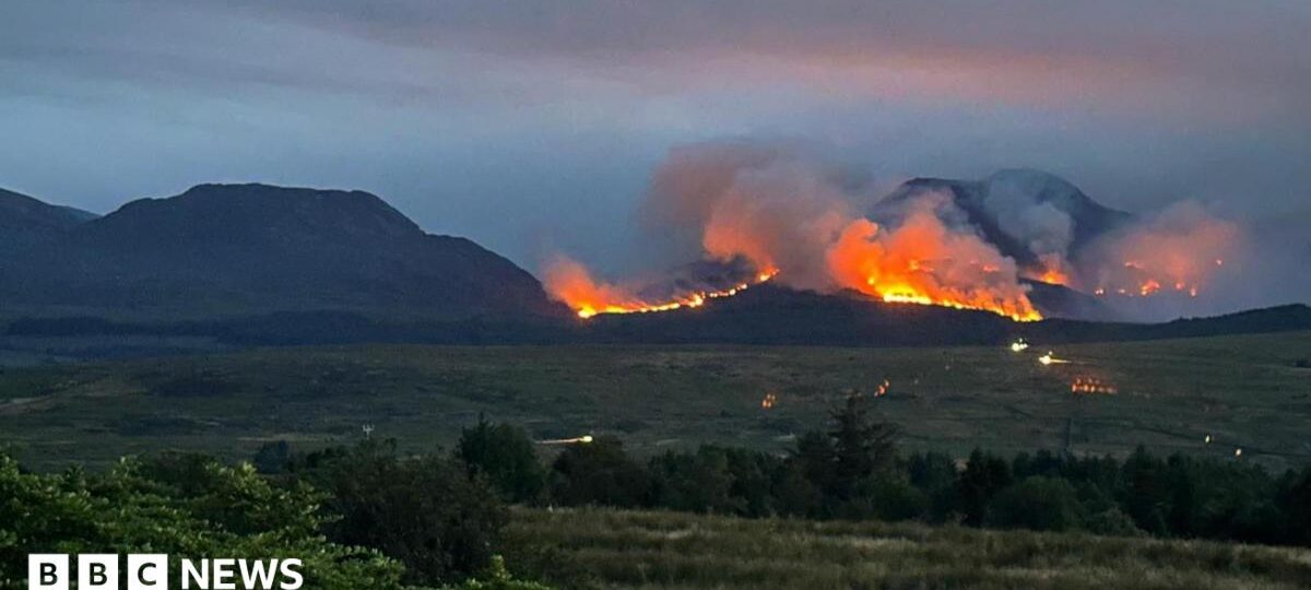 No helicopters to fight wildfires as 'crisis management' plans activated