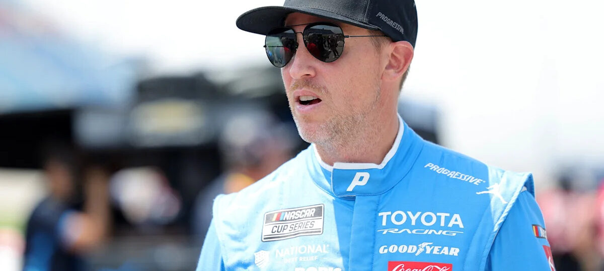 Denny Hamlin wins pole position for NASCAR’s return to Chicagoland Speedway