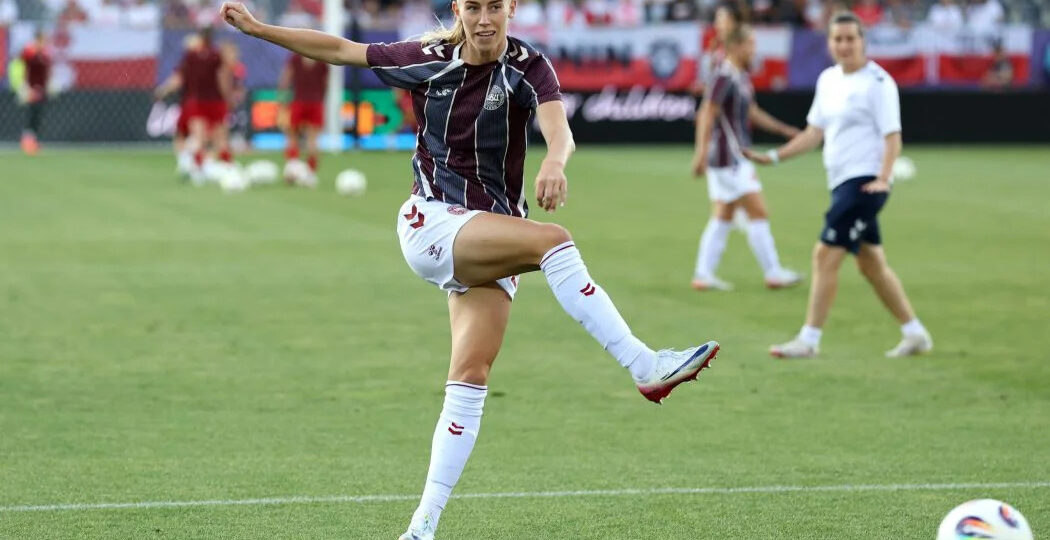 Aston Villa sign Danish international forward Vangsgaard