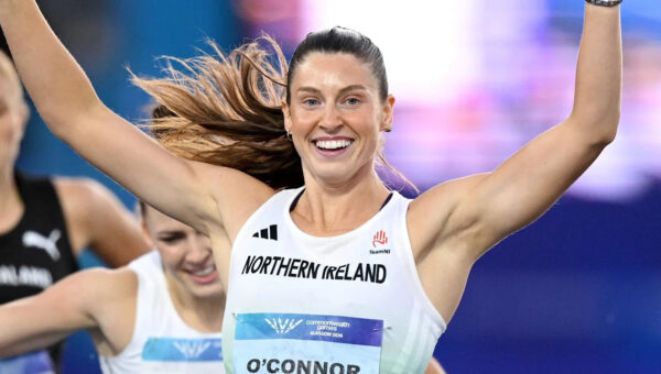 O'Connor wins NI's first gold medal in heptathlon