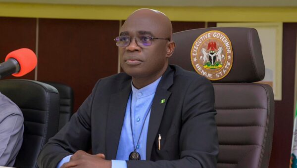 Gov Alia reacts as terrorists attack Benue community, gun down scores