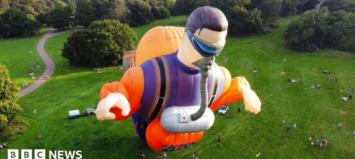 From dragons to aliens: The hot air balloons that make everyone look up