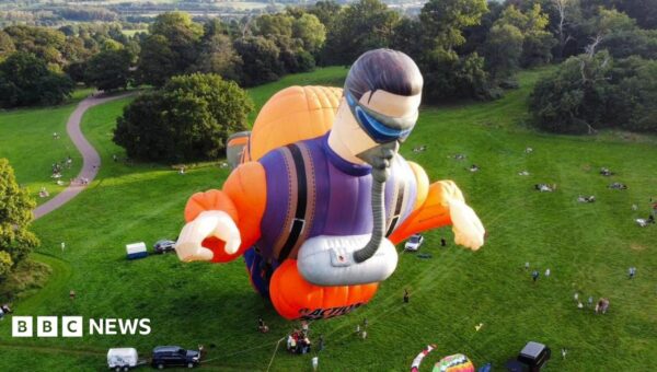 From dragons to aliens: The hot air balloons that make everyone look up