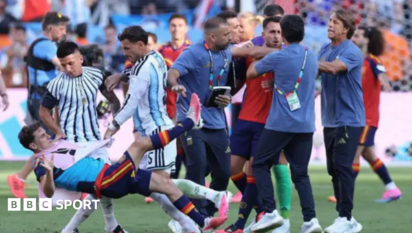 Argentina’s Paredes should not be suspended for confrontation – Spain’s Gavi