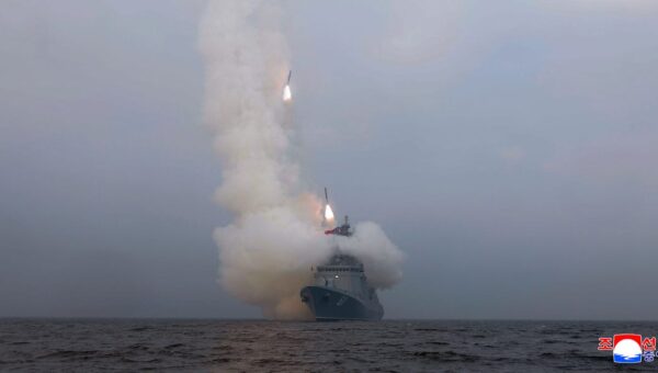 A year after a disastrous maiden launch, North Korea's new destroyer is up and firing its guns