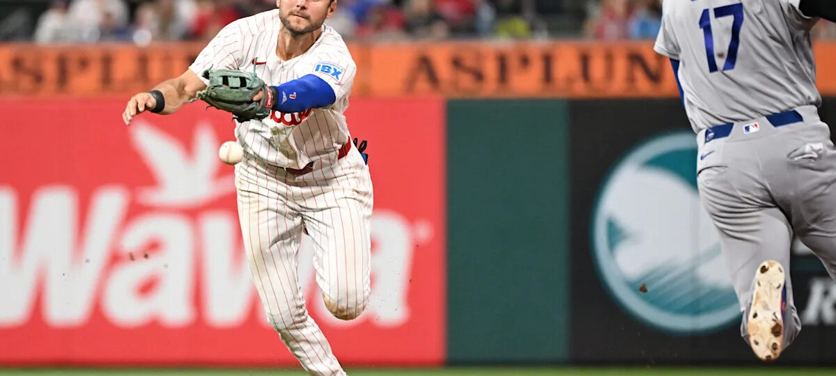 When glove failed, Trea Turner had milestone night at plate vs. Dodgers