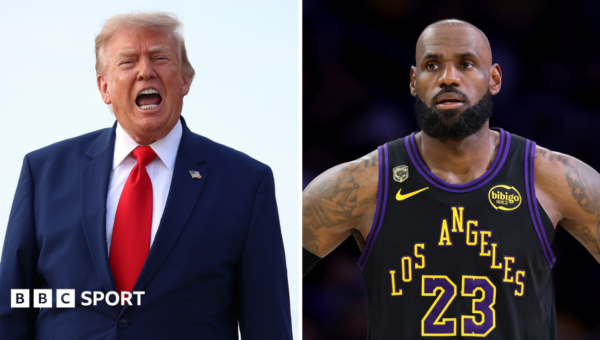 ‘Maybe he’s a racist’ – Trump critical of James