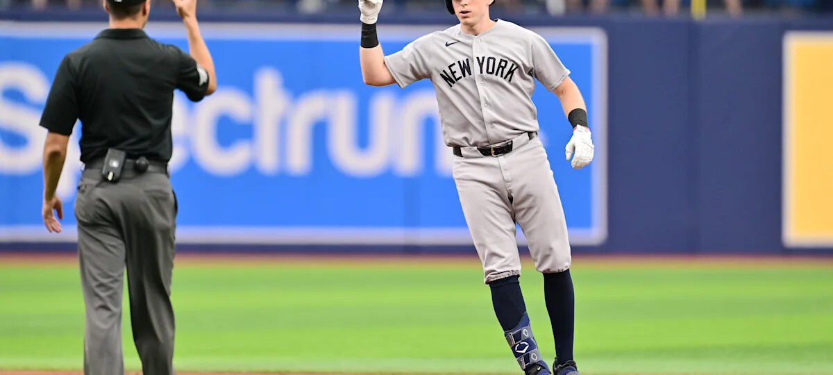 Ben Rice hits 2 homers for Yankees in 12-4 win, New York splits 4-game series with Rays