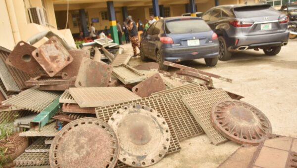FCT Police recover drainage covers, solar street lights, armoured cables, arrest vandals