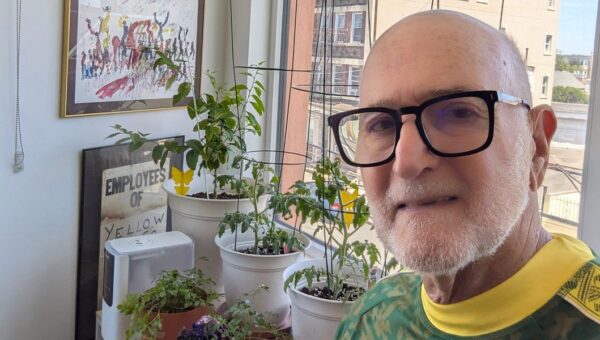 I'm a 75-year-old retiree in Newark. My partner and I spend $150 a week on groceries and save money by skipping meat.