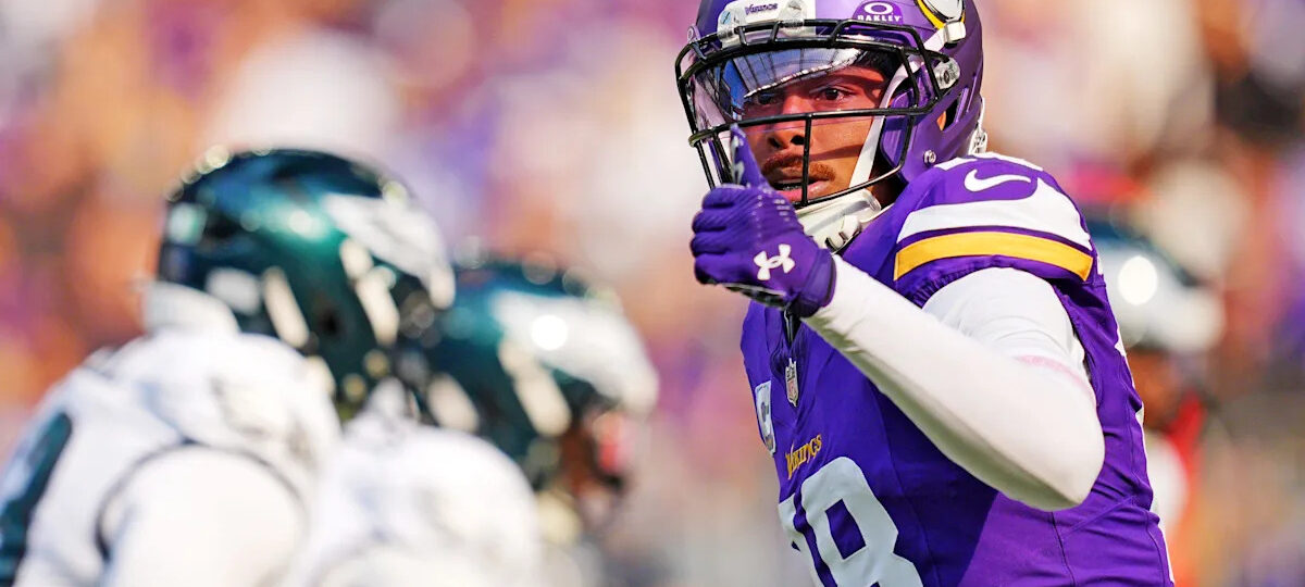 Justin Jefferson says leader in Minnesota's QB competition 'still has to prove himself'