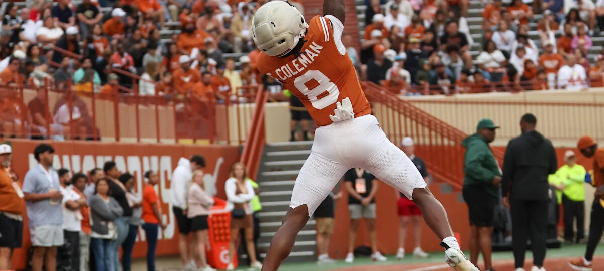 How young is the average age of Texas football’s roster?