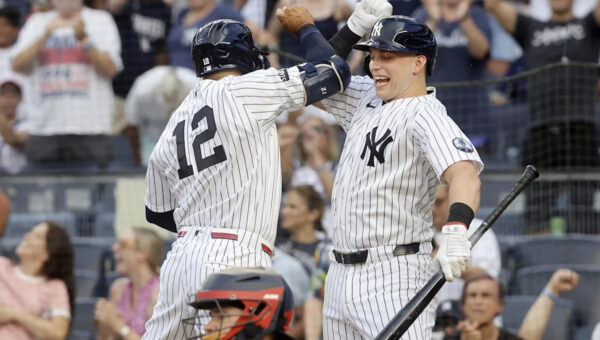 Trent Grisham makes smashing return to Yankees lineup, losing streak ends