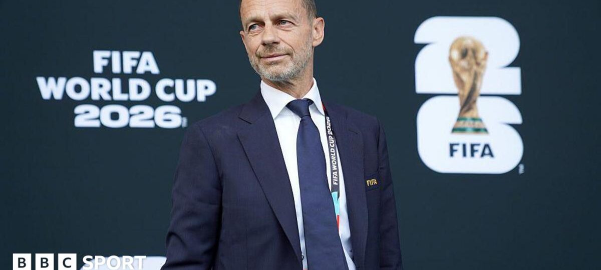 Uefa president boycotts World Cup final in protest against Fifa