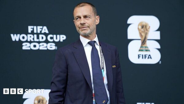 Uefa president boycotts World Cup final in protest against Fifa