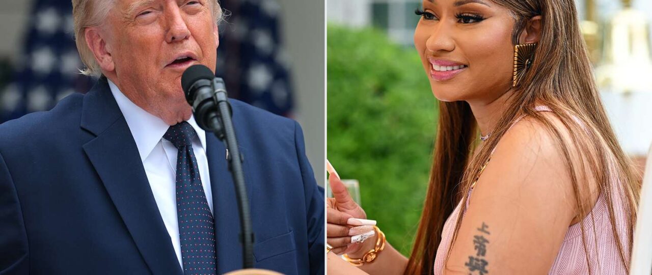 Nicki Minaj is so hot – Trump says at White House event