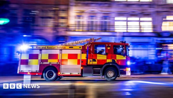 More than 100 firefighters respond to east London fire