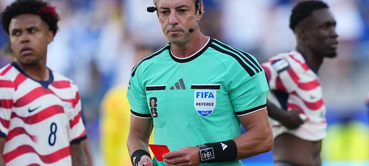 FIFA praises World Cup referee who Trump claimed was 'suspect' after red card for Balogun