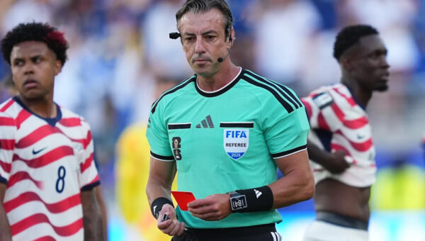 FIFA praises World Cup referee who Trump claimed was 'suspect' after red card for Balogun