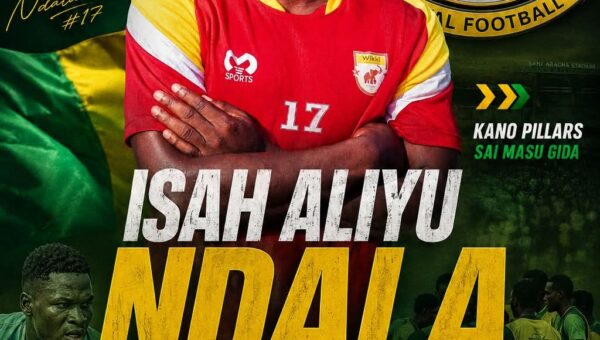 NPFL: Ndala set for Kano Pillars transfer