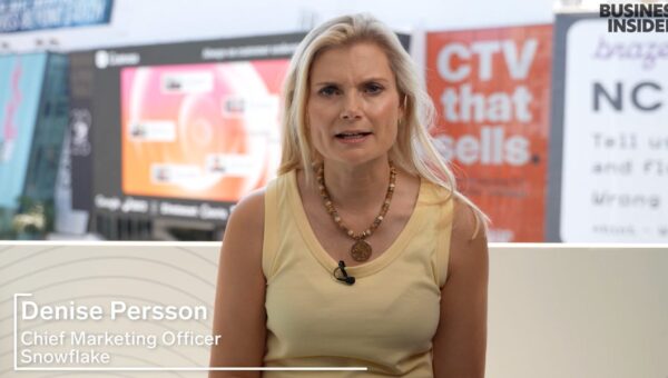 The greatest asset that a CMO has is trust, says Snowflake’s Denise Persson