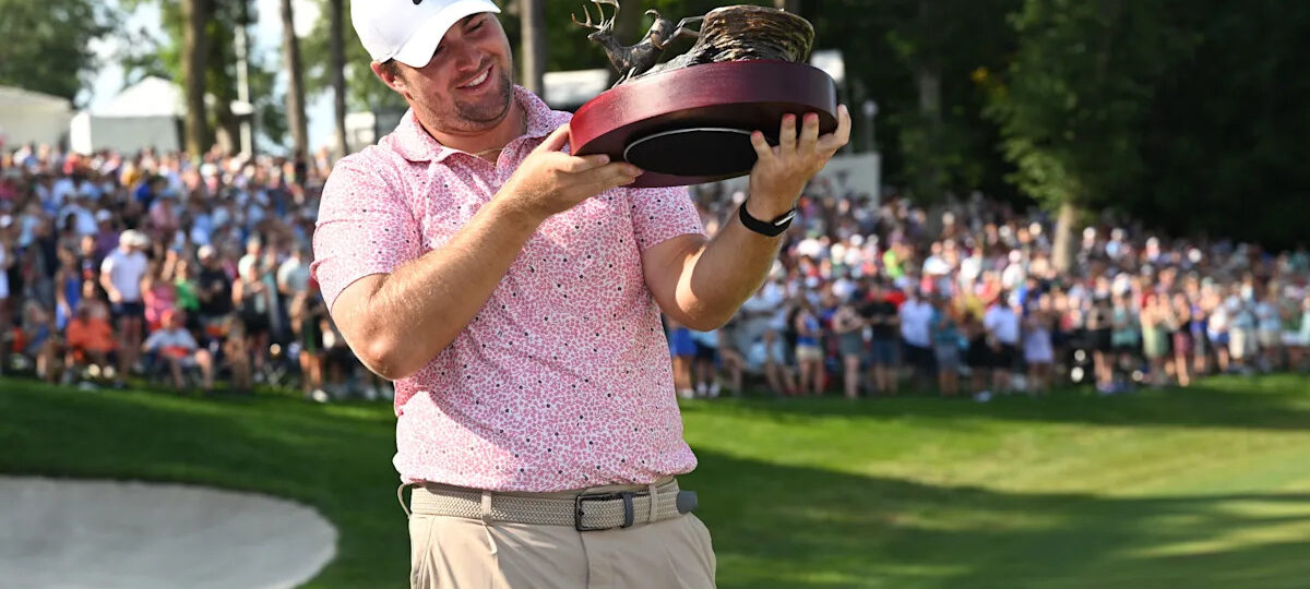 Chris Gotterup passes $7 million in earnings after winning John Deere Classic
