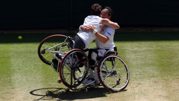 Alfie Hewett and Gordon Reid reclaim Wimbledon wheelchair doubles crown