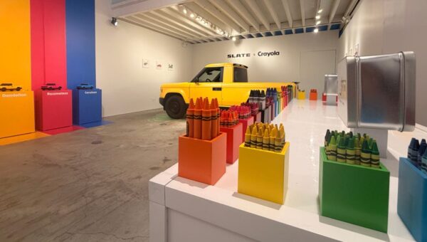 Slate's EV truck is built to be customized. Crayola is helping fill in between the lines.