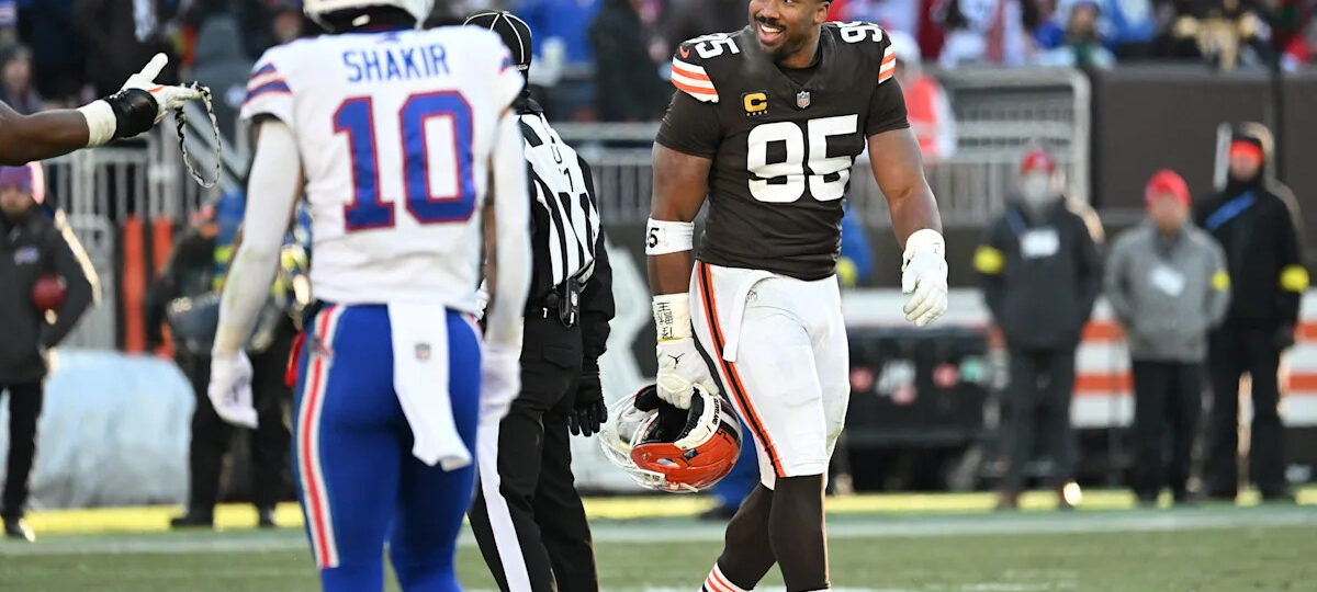 Pro Bowl OT shows Myles Garrett major respect in pass-rusher rankings