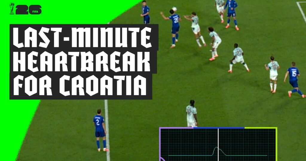 Late VAR drama as Croatia denied equaliser